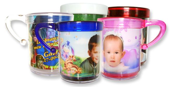 Canecas de Acrilico